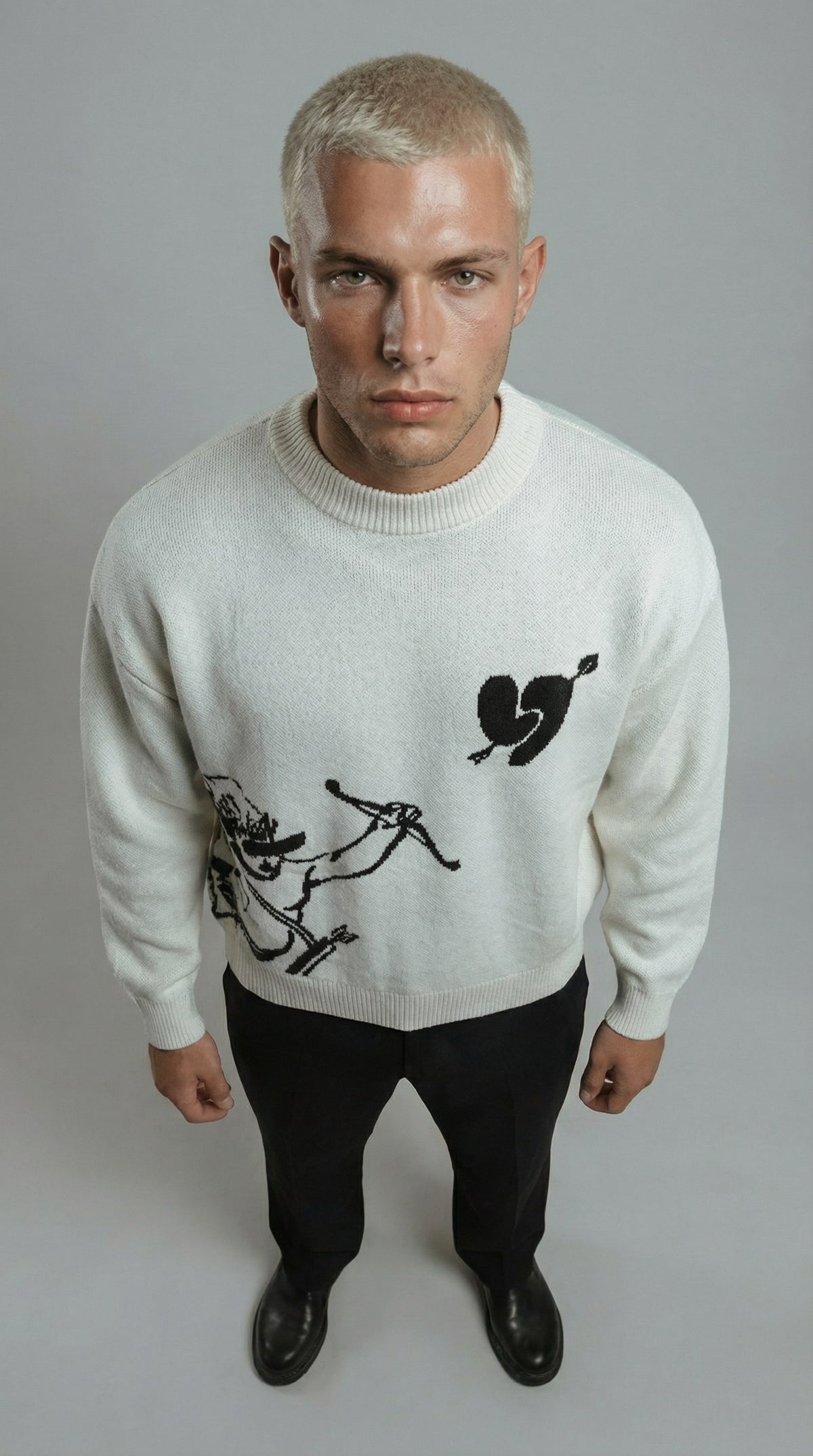 Pull Crown Blanc — Crownless