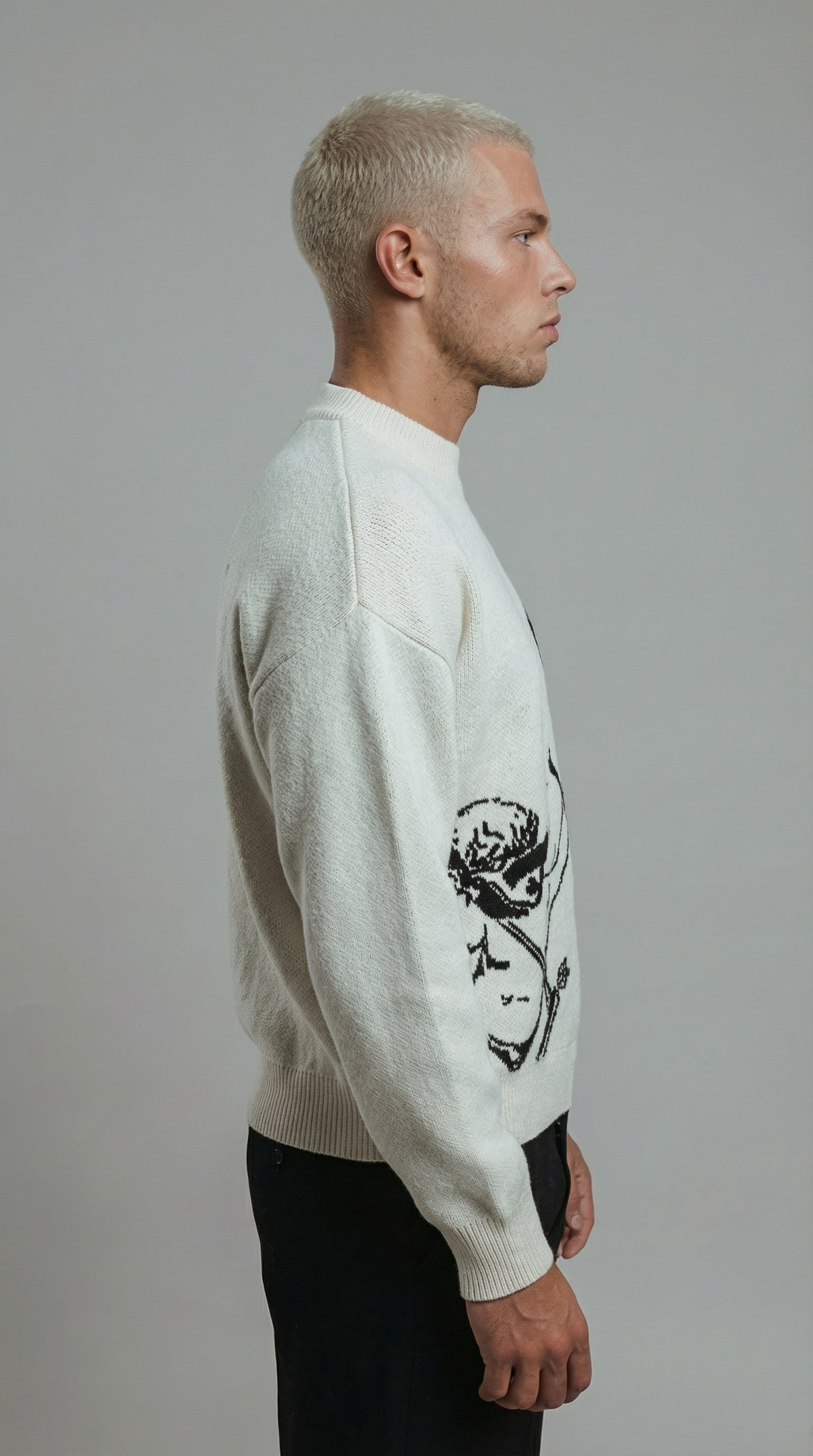 Pull Crown Blanc — Crownless