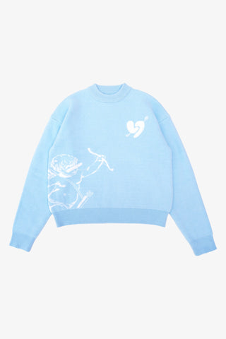 Pull Crown Bleu — Crownless