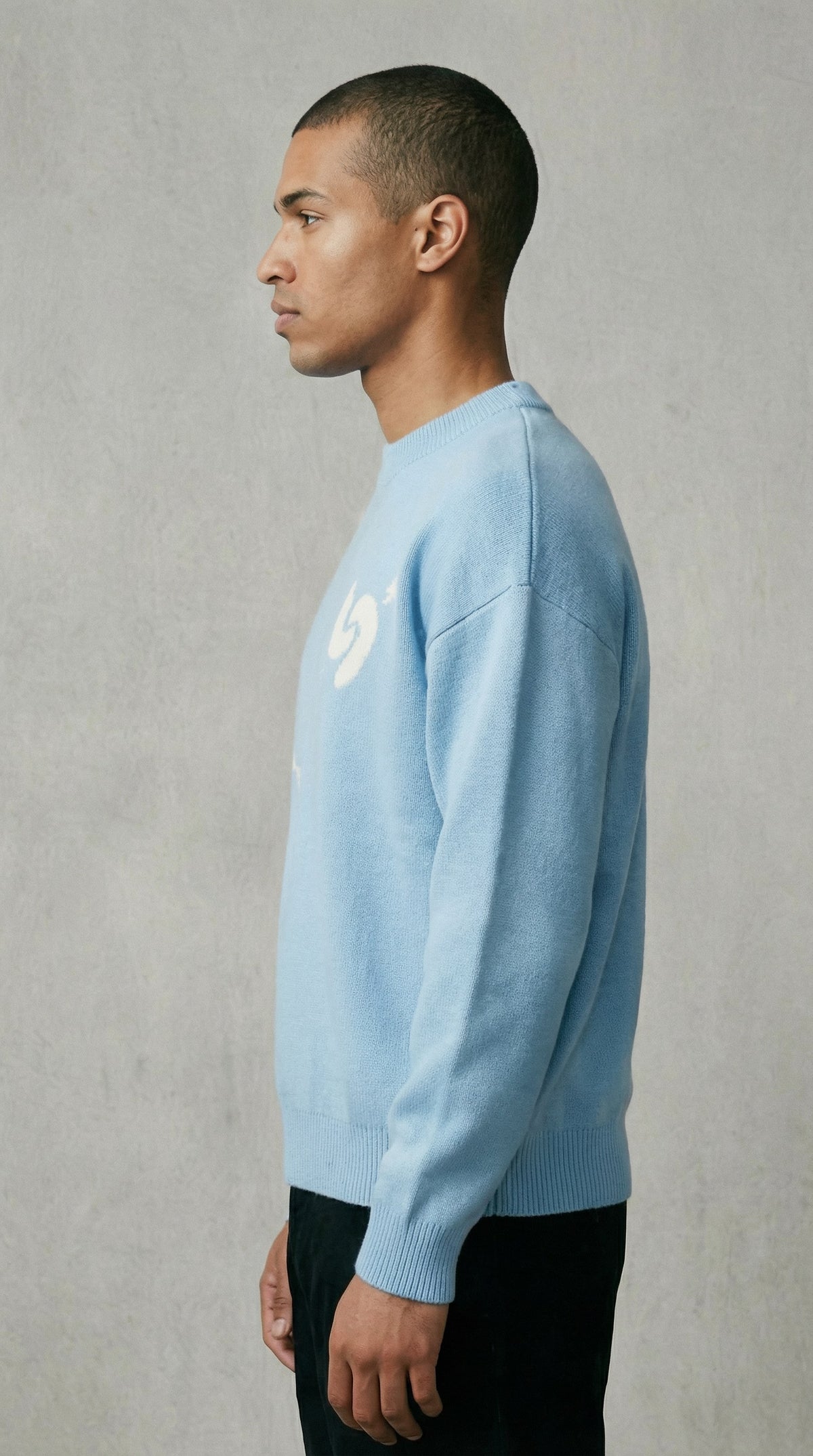 Pull Crown Bleu — Crownless