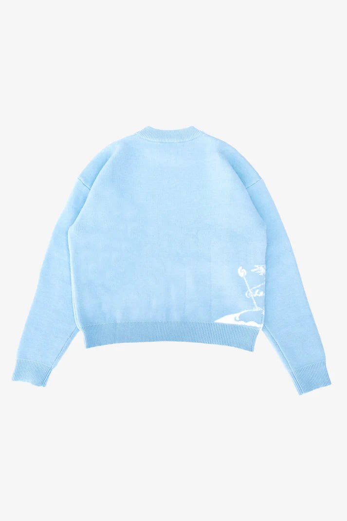Pull Crown Bleu — Crownless